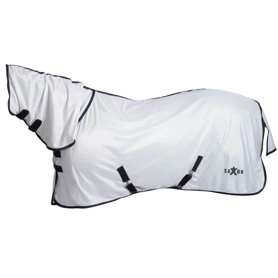 Weatherbeeta Saxon Mesh Combo Fliegendecke - White/Navy, 125 2 Weatherbeeta Saxon Mesh Combo Fliegendecke - White/Navy, 125 – Bild 2