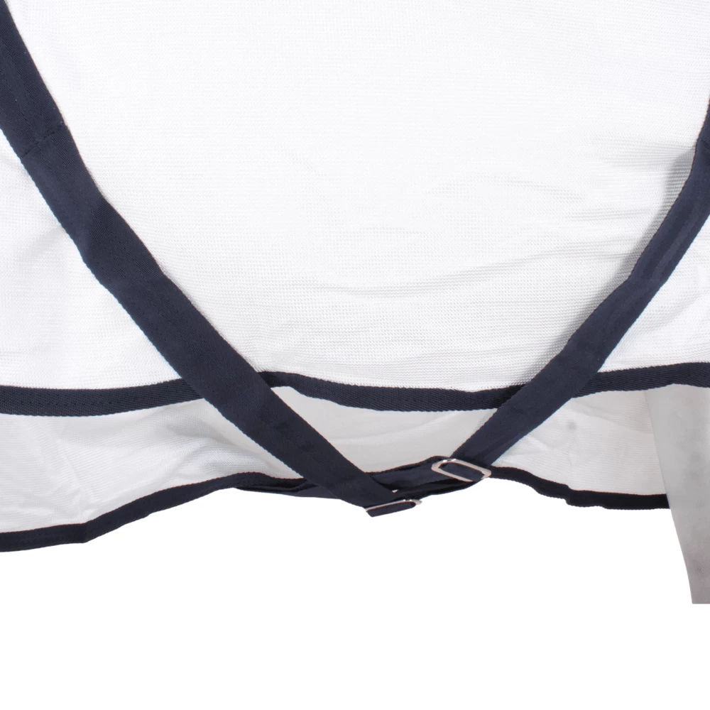 Weatherbeeta Saxon Mesh Combo Fliegendecke - White/Navy, 125 6 Weatherbeeta Saxon Mesh Combo Fliegendecke - White/Navy, 125 – Bild 6