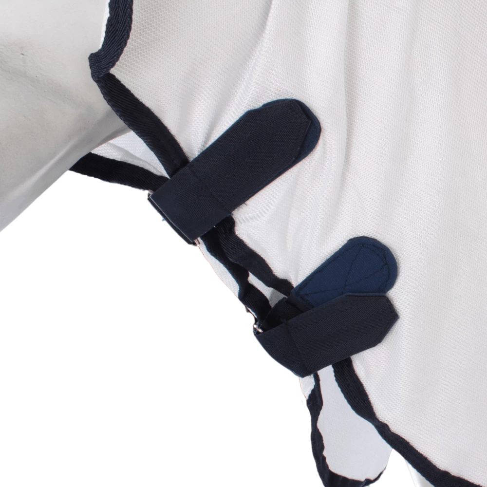 Weatherbeeta Saxon Mesh Combo Fliegendecke - White/Navy, 125 5 Weatherbeeta Saxon Mesh Combo Fliegendecke - White/Navy, 125 – Bild 5