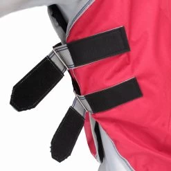 Weatherbeeta Comfitec Classic Neck Rug Lite 0g - Red/silver/navy , S -Weatherbeeta WeatherBeeta ComFiTec Classic Neck Rug Lite 0g Red Silver Navy 7561 2