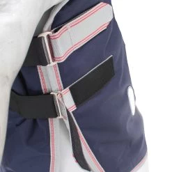 Weatherbeeta Comfitec Essential Neck Rug Medium 220g - Navy/silver/red , S -Weatherbeeta WeatherBeeta ComFiTec Essential Neck Rug Medium 220g Navy Silver Red 8419 2