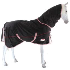 Weatherbeeta Comfitec Premier Mit Therapy-Tec Detach-A-Neck Medium 220g - Black/silver/red , 165 -Weatherbeeta WeatherBeeta ComFiTec Premier with Therapy Tec Detach A Neck Medium 220g Black Silver Red 8460 1