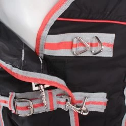 Weatherbeeta Comfitec Premier Mit Therapy-Tec Detach-A-Neck Medium 220g - Black/silver/red , 165 -Weatherbeeta WeatherBeeta ComFiTec Premier with Therapy Tec Detach A Neck Medium 220g Black Silver Red 8460 2