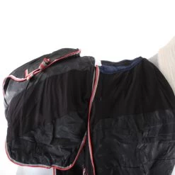 Weatherbeeta Comfitec Premier Mit Therapy-Tec Detach-A-Neck Medium 220g - Black/silver/red , 165 -Weatherbeeta WeatherBeeta ComFiTec Premier with Therapy Tec Detach A Neck Medium 220g Black Silver Red 8460 8