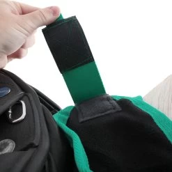 Weatherbeeta Fleece Ausreitdecke - Black/green , S -Weatherbeeta WeatherBeeta Fleece Exercise Sheet Black Green 8458 2