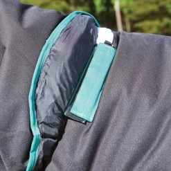 Weatherbeeta Green-Tec 900D Detach-A-Neck Heavy 360g - Black/bottle Green , 85 -Weatherbeeta WeatherBeeta Green Tec 900D Detach A Neck Heavy 360g Black Bottle Green 8394 1