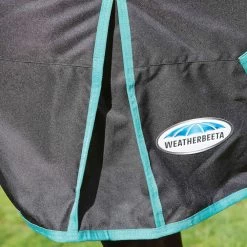 Weatherbeeta Green-Tec 900D Detach-A-Neck Heavy 360g - Black/bottle Green , 85 -Weatherbeeta WeatherBeeta Green Tec 900D Detach A Neck Heavy 360g Black Bottle Green 8394 2