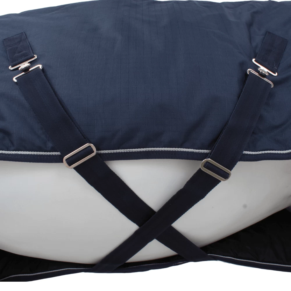 Weatherbeeta 1200D Stable Standard Neck Medium 220g - Navy/white, 75 6 Weatherbeeta 1200D Stable Standard Neck Medium 220g - Navy/white, 75 – Bild 6