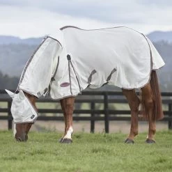 Weatherbeeta Comfitec Airflow II Combo Neck - Grey/Blue/Grey, 140 -Weatherbeeta Weatherbeeta ComFiTec Airflow II Combo Neck 9457 12