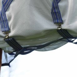 Weatherbeeta Comfitec Airflow II Combo Neck - Grey/Blue/Grey, 140 -Weatherbeeta Weatherbeeta ComFiTec Airflow II Combo Neck 9457 2