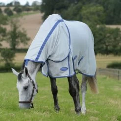 Weatherbeeta Comfitec Airflow II Detach A Neck - Grey/Blue/Grey, 125