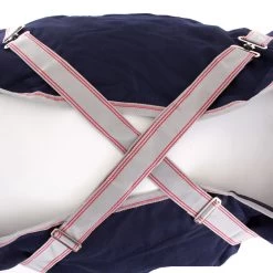 Weatherbeeta Comfitec Essential Combo Lite 0g - Navy/silver/red , 125 19 Weatherbeeta Comfitec Essential Combo Lite 0g - Navy/silver/red , 125 -Weatherbeeta Weatherbeeta ComFiTec Essential Combo Neck Lite navy silver red 6373 10