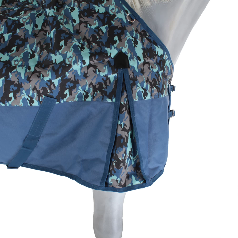 Weatherbeeta Comfitec Essential Standard Lite Plus 50g - Blue Camo Print , 160 3 Weatherbeeta Comfitec Essential Standard Lite Plus 50g - Blue Camo Print , 160 – Bild 3