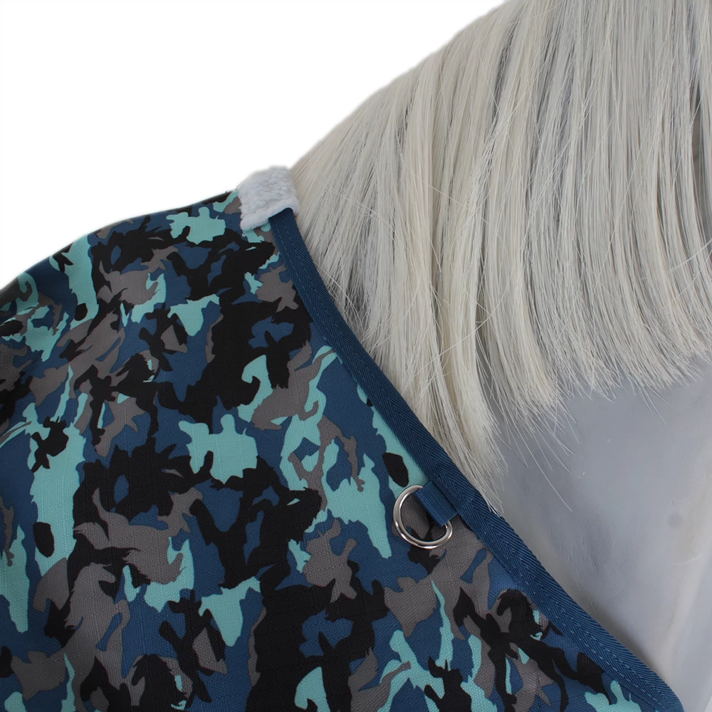 Weatherbeeta Comfitec Essential Standard Lite Plus 50g - Blue Camo Print , 160 4 Weatherbeeta Comfitec Essential Standard Lite Plus 50g - Blue Camo Print , 160 – Bild 4