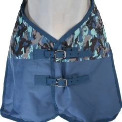 Weatherbeeta Comfitec Essential Standard Lite Plus 50g - Blue Camo Print , 160 12 Weatherbeeta Comfitec Essential Standard Lite Plus 50g - Blue Camo Print , 160 -Weatherbeeta Weatherbeeta ComFiTec Essential Standard Neck Lite Plus 0g blue camo print 8588 4