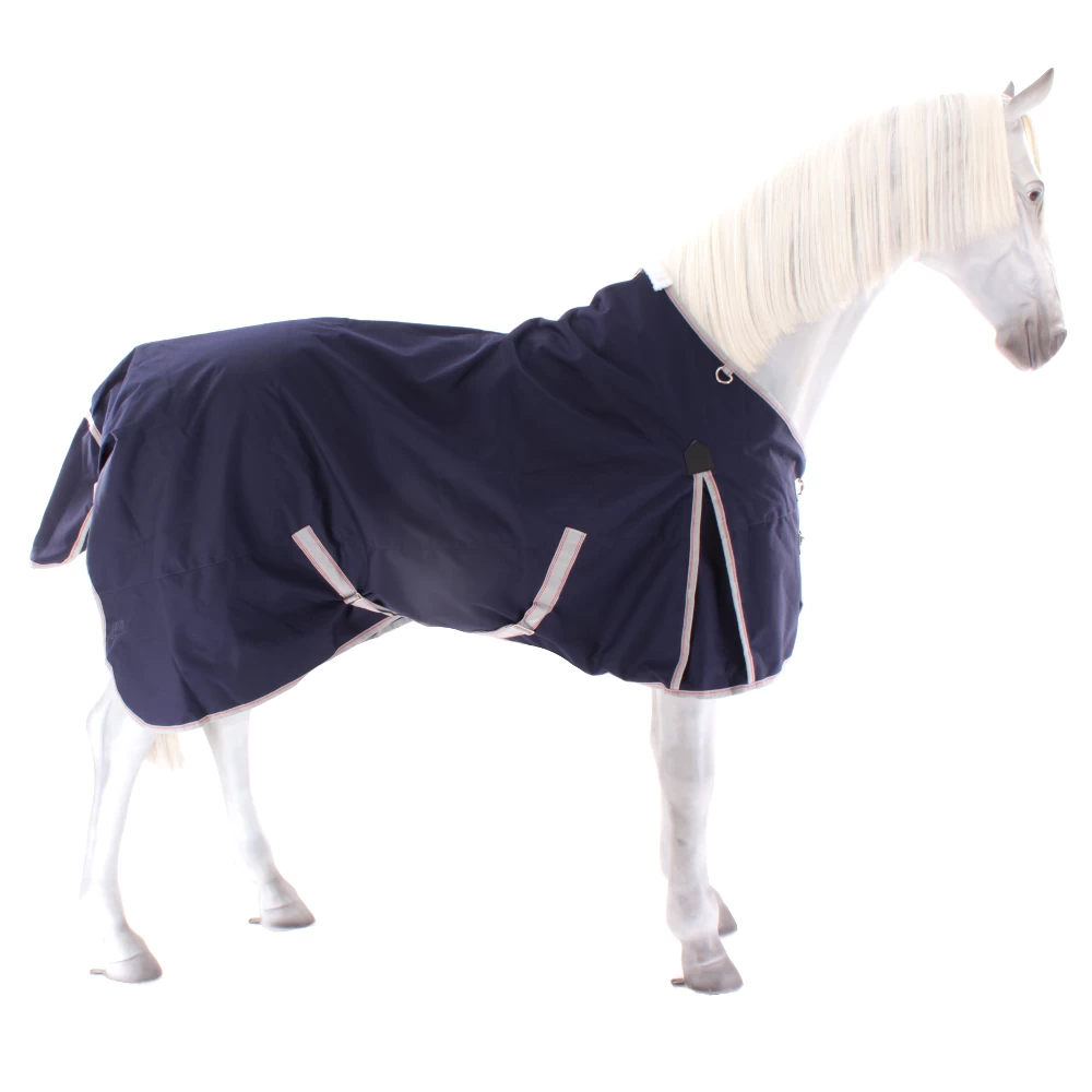 Weatherbeeta Comfitec Essential Standard Lite Plus 50g - Navy/silver/red , 155 2 Weatherbeeta Comfitec Essential Standard Lite Plus 50g - Navy/silver/red , 155 – Bild 2