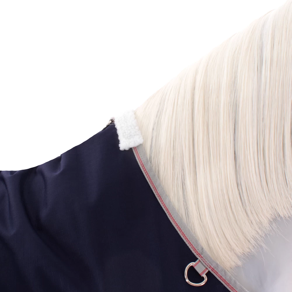 Weatherbeeta Comfitec Essential Standard Lite Plus 50g - Navy/silver/red , 155 5 Weatherbeeta Comfitec Essential Standard Lite Plus 50g - Navy/silver/red , 155 – Bild 5