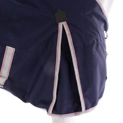 Weatherbeeta Comfitec Essential Standard Lite Plus 50g - Navy/silver/red , 155 12 Weatherbeeta Comfitec Essential Standard Lite Plus 50g - Navy/silver/red , 155 -Weatherbeeta Weatherbeeta ComFiTec Essential Standard Neck Lite Plus navy silver red 6378 4