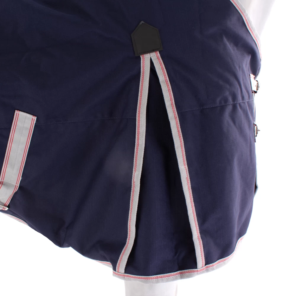 Weatherbeeta Comfitec Essential Standard Lite Plus 50g - Navy/silver/red , 155 4 Weatherbeeta Comfitec Essential Standard Lite Plus 50g - Navy/silver/red , 155 – Bild 4