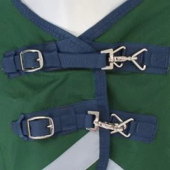 Weatherbeeta Comfitec Plus Dynamic II High Neck Lite 0g - Hunter/navy , 145 14 Weatherbeeta Comfitec Plus Dynamic II High Neck Lite 0g - Hunter/navy , 145 -Weatherbeeta Weatherbeeta ComFiTec Plus Dynamic II High Neck Lite 0g Hunter Navy 9062 1 1