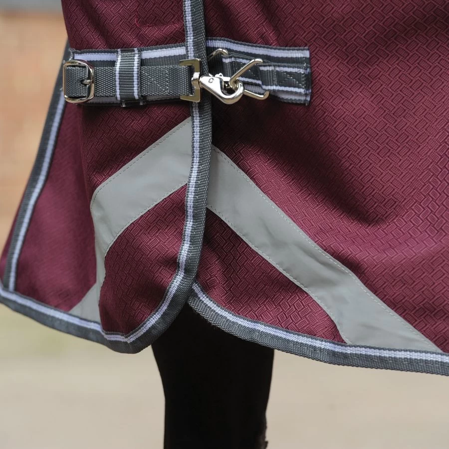 Weatherbeeta Comfitec Plus Dynamic II Standard Lite 0g - Maroon/grey/white , 125 5 Weatherbeeta Comfitec Plus Dynamic II Standard Lite 0g - Maroon/grey/white , 125 – Bild 5