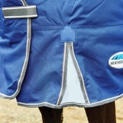 Weatherbeeta Comfitec Premier Free II Detach-A-Neck Medium/Lite 100g - Dark Blue/grey/white , 135 -Weatherbeeta Weatherbeeta ComFiTec Premier FREE II Detach A Neck Medium Lite 100g Dark Blue Grey White 9050 3