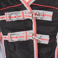 Weatherbeeta Comfitec Premier Mit Therapy-Tec Detach-A-Neck Lite Plus 50g - Black/silver/red , 135 -Weatherbeeta Weatherbeeta ComFiTec Premier with Therapy Tec Detach A Neck Lite Plus 50g Black Silver Red 9051 1 1