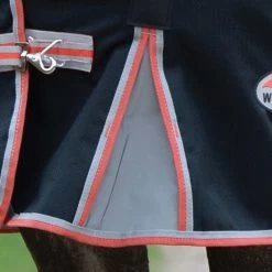 Weatherbeeta Comfitec Premier Mit Therapy-Tec Detach-A-Neck Medium 220g - Black/silver/red , 165 -Weatherbeeta Weatherbeeta ComFiTec Premier with Therapy Tec Detach A Neck Medium 220g Black Silver Red 8460 5