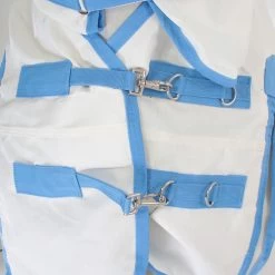 Weatherbeeta Comfitec Sweet Itch Shield Combo Ekzemerdecke - White/blue , 150 -Weatherbeeta Weatherbeeta ComFiTec Sweet Itch Shield Combo Neck white blue 8587 2