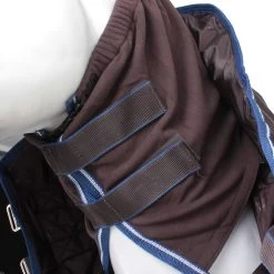 Weatherbeeta Comfitec Ultra Cozi II Detach-A-Neck Medium/Lite 100g - Charcoal/blue/white , 140 -Weatherbeeta Weatherbeeta ComFiTec Ultra Cozi II Detach A Neck Medium Lite charcoal blue white 9048 1