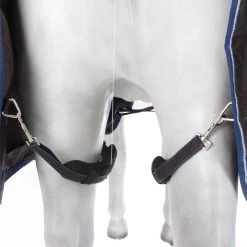 Weatherbeeta Comfitec Ultra Cozi II Detach-A-Neck Medium/Lite 100g - Charcoal/blue/white , 140 -Weatherbeeta Weatherbeeta ComFiTec Ultra Cozi II Detach A Neck Medium Lite charcoal blue white 9048 12