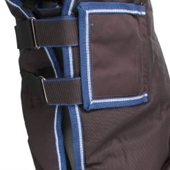 Weatherbeeta Comfitec Ultra Cozi II Detach-A-Neck Medium/Lite 100g - Charcoal/blue/white , 140 -Weatherbeeta Weatherbeeta ComFiTec Ultra Cozi II Detach A Neck Medium Lite charcoal blue white 9048 3