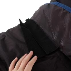 Weatherbeeta Comfitec Ultra Cozi II Detach-A-Neck Medium/Lite 100g - Charcoal/blue/white , 140 -Weatherbeeta Weatherbeeta ComFiTec Ultra Cozi II Detach A Neck Medium Lite charcoal blue white 9048 7