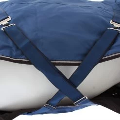 Weatherbeeta Comfitec Ultra Tough II Detach-A-Neck Medium/Lite 100g - Blue/charcoal/white , 145 -Weatherbeeta Weatherbeeta ComFiTec Ultra Tough II Detach A Neck Medium Lite 100g Blue Charcoal White 9049 10