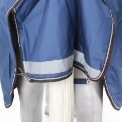 Weatherbeeta Comfitec Ultra Tough II Detach-A-Neck Medium/Lite 100g - Blue/charcoal/white , 145 -Weatherbeeta Weatherbeeta ComFiTec Ultra Tough II Detach A Neck Medium Lite 100g Blue Charcoal White 9049 12