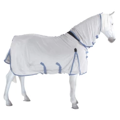 Weatherbeeta Comfitec Airflow II Combo Neck - Grey/Blue/Grey, 140 -Weatherbeeta Weatherbeeta Comfitec Airflow II Combo Fliegendecke 9457