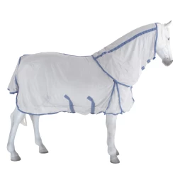 Weatherbeeta Comfitec Airflow II Detach A Neck - Grey/Blue/Grey, 125 -Weatherbeeta Weatherbeeta Comfitec Airflow II Detach A Neck 9456