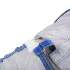 Weatherbeeta Comfitec Airflow II Detach A Neck - Grey/Blue/Grey, 125 -Weatherbeeta Weatherbeeta Comfitec Airflow II Detach A Neck 9456 4