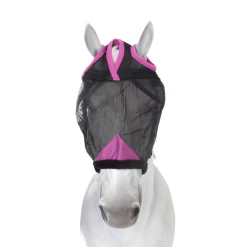 Weatherbeeta Comfitec Deluxe Durable Mesh-Fliegenmaske - Black/Purple, Pony -Weatherbeeta Weatherbeeta Comfitec Deluxe Durable Mesh Fliegenmaske 9469 1