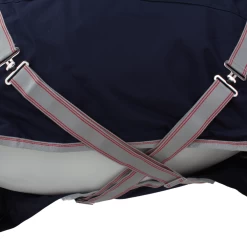 Weatherbeeta Comfitec Essential Detach-A-Neck Medium - Navy/silver/red, 75 -Weatherbeeta Weatherbeeta Comfitec Essential Detach A Neck Medium 9949 3