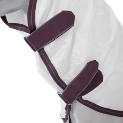Weatherbeeta Comfitec Essential Mesh II Combo Neck - White/Maroon/Grey, 125 -Weatherbeeta Weatherbeeta Comfitec Essential Mesh II Combo Neck 9458 3