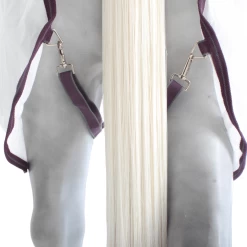 Weatherbeeta Comfitec Essential Mesh II Combo Neck - White/Maroon/Grey, 125 -Weatherbeeta Weatherbeeta Comfitec Essential Mesh II Combo Neck 9458 6