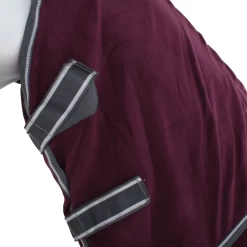Weatherbeeta Fleece Abschwitzdecke Combo - Maroon/grey/white, 75 -Weatherbeeta Weatherbeeta Fleece Abschwitzdecke Combo 9963 1