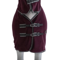 Weatherbeeta Fleece Abschwitzdecke Combo - Maroon/grey/white, 75 -Weatherbeeta Weatherbeeta Fleece Abschwitzdecke Combo 9963 2