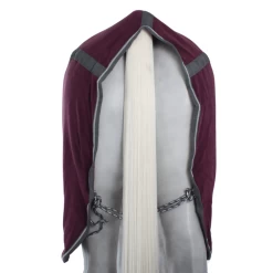 Weatherbeeta Fleece Abschwitzdecke Combo - Maroon/grey/white, 75 -Weatherbeeta Weatherbeeta Fleece Abschwitzdecke Combo 9963 5