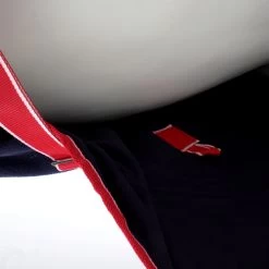 Weatherbeeta Fleece Cooler Combo - Navy/red/white , 75 -Weatherbeeta Weatherbeeta Fleece Cooler Combo Neck Navy Red White 9072 8