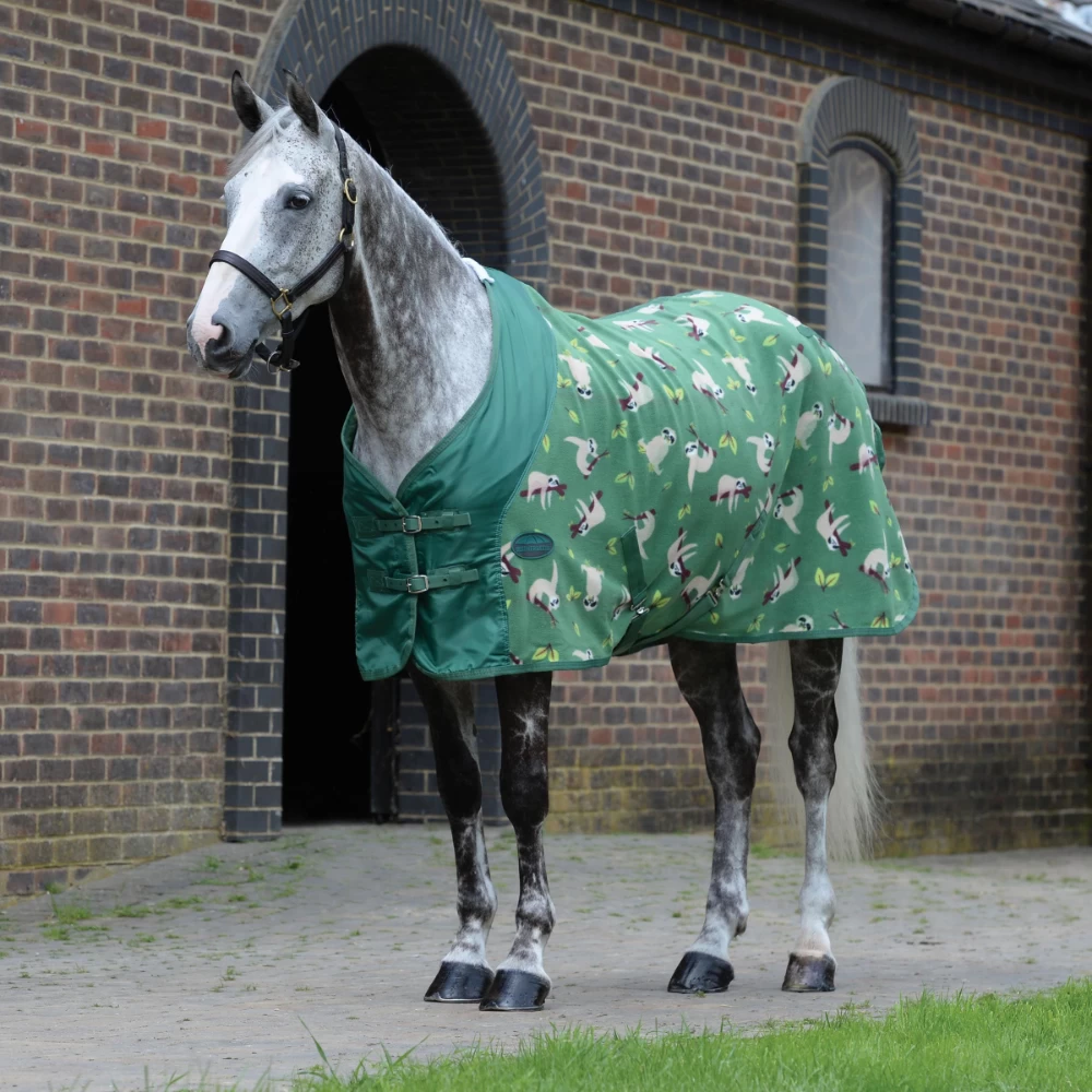 Weatherbeeta Fleece Cooler Standard - Abschwitzdecke - Maroon/Grey/White, 135 1 Weatherbeeta Fleece Cooler Standard - Abschwitzdecke - Maroon/Grey/White, 135