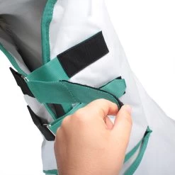 Weatherbeeta Green-Tec 900D Combo Lite Plus 50g - Light Grey/bottle Green , 155 -Weatherbeeta Weatherbeeta Green Tec 900D Combo Neck Lite Plus 50g light grey bottle green 8780 2