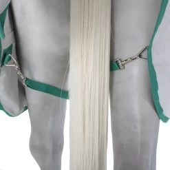 Weatherbeeta Green-Tec 900D Combo Lite Plus 50g - Light Grey/bottle Green , 155 -Weatherbeeta Weatherbeeta Green Tec 900D Combo Neck Lite Plus 50g light grey bottle green 8780 7