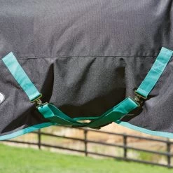 Weatherbeeta Green-Tec 900D Detach-A-Neck Medium 220g - Black/bottle Green , 120 -Weatherbeeta Weatherbeeta Green Tec 900D Detach A Neck Medium 220g Black Bottle Green 7546 4